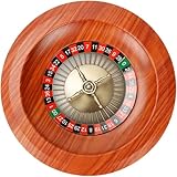 Zghhc Holz-Roulette-Rad, 12-Zoll-digital-zifferblatt, Russisches Roulette-brettspiel,...
