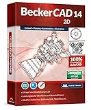 BeckerCAD 14 - 2D CAD-Software und Zeichenprogramm für Architektur, Maschinenbau, Modellbau und...