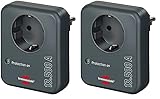 Brennenstuhl Steckdosenadapter mit Überspannungsschutz 13.500 A (Adapter als Blitzschutz für...
