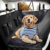 MZROT Hundedecke Auto Rückbank, 4-IN-1 Autoschondecke Hunde Autositz Rückbank Seitenschutz...