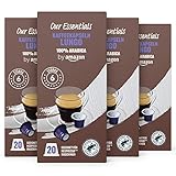 by Amazon Kaffeekapseln Lungo 100% Arabica, Geeignet für Nespresso Maschinen, Mittlere Röstung, 20...