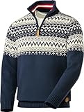 Hinterstoisser Pullover Herren, Warmer Norweger Pullover für Herren, Winterpullover, Strickpullover...