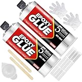 Epoxidkleber 100ml - 5 Minuten Epoxidharz Klebstoff Extra Stark für Metall, Kunststoff, Holz,...