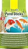 Tetra Pond Sticks - Fischfutter für Teichfische, für gesunde Fische und klares Wasser im...