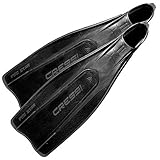 Cressi Herren Fins Flossen, schwarz, 43/44