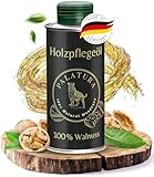 Palatura Walnussöl für Holz - Umweltfreundliches Holzöl für Außen & Innen - Lebensmittelecht,...