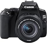 Canon EOS 250D Digitalkamera - mit Objektiv EF-S 18-55mm 3.5-5.6 III (24,1 Megapixel, 7,7 cm (3...
