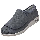 CVFOMBN Diabetiker Schuhe Herren,Gesundheitsschuhe für Senioren,Diabetiker und Hallux Valgus...