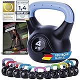 Body & Mind® Kettlebell Kugelhantel 2-20 kg - Workout Gewicht-Hantel für Kraft-Training - Profi...