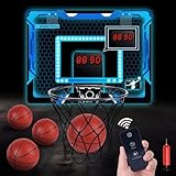 Aragallant Basketballkorb für Kinder, Wandmontage, Basketballkorb für den Innenbereich – mit...