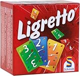 Schmidt , Ligretto Red, Card Game, Ages 8+, 2 to 4 Players, 15 mins Minutes Playing Time