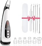 Mitesserentferner Porenreiniger Porensauger 6 Modi Pickelsauger Vakuumsauger zur Gesichtsreinigung...