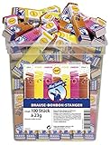 Frigeo Ahoj-Brause Bonbons-Stangen – Brause-Bonbons in drei prickelnden, süß-sauren...