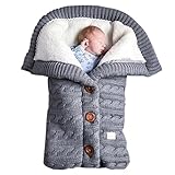 Liemuao Winterfußsack, warm, für Babys, Fußsack, Decke, Kinderwagen, Babyschlafsack,...