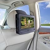Auto Kopfstützenhalterung für 9 Zoll DVD-Player mit Neigungs- und Schwenkfunktion Kfz Halterung...