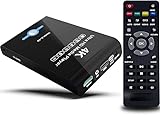 4K 60Hz UHD Media Player & HDD Enclosure 2-in-1,Play H.265/HEVC H.264/AVC MP4 MKV Videos MP3 Music...