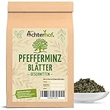 Pfefferminzblätter 500g I Pfefferminzblätter getrocknet und geschnitten I ideal für...