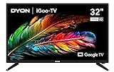 DYON iGoo-TV 32H 80cm (32 Zoll) Google TV (HD Triple Tuner, Prime Video, Netflix, Google Play Store...