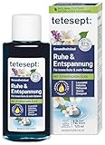 tetesept Ruhe & Entspannung Bad - 1 x 125 ml - Gesundheitsbad mit 5 ätherischen Ölen für innere...