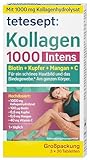 tetesept Kollagen 1000 Intens – 3 x 30 Tabletten - Nahrungsergänzungsmittel mit Kollagen, Vitamin...