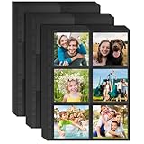 30 Stück 180 Taschen Fotohüllen DIN A4,Transparent Postkartenhüllen 6 Fach Geteilt...