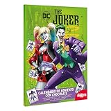 dekora - Joker und Harely Quinn Adventskalender - mit 24 Pralinen - insgesamt 50 g - Milchschokolade...