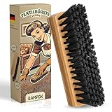 lampox - Textilbürste für die schonende Trocken- und Feuchtreinigung gegen Felcken, Schmutz,...
