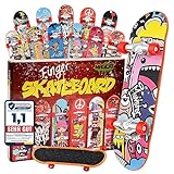 Magicat Finger Skateboard Set I 12 Einzigartige Designs I Ostergeschenke Teenager I Mitgebsel...
