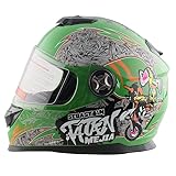 Kinder Integralhelm Mejia – Motorradhelm für Kinder, ABS-Schale, robuster Kinderhelm für...