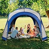 YITAHOME Event Dome Pavillon Partyzelt 3,5x3,5x2,3m Wasserdicht Camping Pavillon Zelte Gartenzelt...
