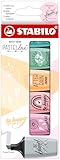 STABILO - Textmarker - BOSS MINI Pastellove 2.0-6er Pack - mit 6 verschiedenen Farben