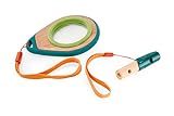 Hape Nature Fun Naturdetektiv-Set mit Lupe und Pfeife aus Bambus und pflanzlichem Kunststoff, ab 3...