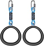 SELEWARE Turnringe Outdoor Fitness Ring - 2PCS Gymnastikringe Kinder Turnen Calisthenics Equipment...