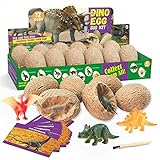 Dinosaurier Egg Toy Ausgraben Dino Ei Spielzeug Party Dinosaur Figuren Braben Kit Ausgrabungsset...