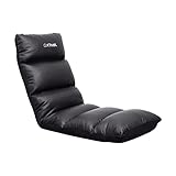 Trust Gaming GXT 718 Rayzee Klappbarer Gaming Stuhl, Bodenstuhl mit Rückenlehne für...