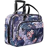 VANKEAN Business Laptop Trolley mit Rollen, Rolling Laptoptasche mit Rädern, Premium Reisegepäck...