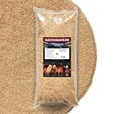 Terra Discount Räuchermehl aus Buche 500g, 2Kg, 5Kg oder 15 Kg - 0,4-1,0mm - zum smoken,...