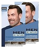 Men Perfect Re-Nature Männer Dunkelbraun bis Schwarz (2x 145 ml), Re-Pigmentierungs-Creme, stellt...