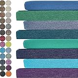 Grüne Bankauflage, abnehmbarer Bezug, Sitzpolster für Gartenbank, 180 x 35 x 5 cm, weiches...