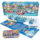 Bandai - Rainbow Loom Original - Kreatives Hobby - Armbandherstellung - Webstuhl mit 600...