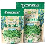 ZenGreens® - Bio Ur-Brokkoli Sprossen Samen - Wähle zwischen 10g, 200g und 500g - Brokkolisprossen...