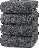 Utopia Towels - 4er-Pack Badetücher Set Premium 100% ringgesponnene Baumwolle 69 x 137 cm...