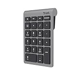 Trust Xalas Numpad Kabellos für Laptop und Desktop PC, 22 Tasten Mini Tastatur, 2,4 GHz USB Mikro...