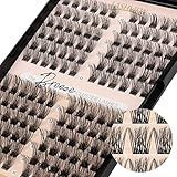 LASHVIEW Lash Clusters 144 Pcs Cluster Lashes DIY Cluster Eyelash Extensions Mega Volume Reusable...