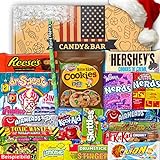 Candy & Bar Mix USA Süßigkeiten Box | 20 Stück | süße und saure amerikanische Süßigkeiten |...