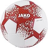 JAKO Kinder Fussball Ball Futsal Light 2363 Weiß/Weinrot/Neonorange 4