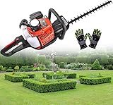 Akku-Heckenschere mit ergonomischem Griff für einfaches Strauchschneiden und Gartenpflege