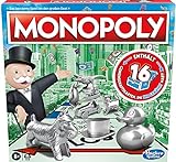 Monopoly Classic, Gesellschaftsspiel für Erwachsene & Kinder, Familienspiel, der Klassiker der...