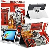 Seluxion Schutzhülle Motiv ZA03 Universal M für Tablet Samsung Galaxy Tab 4 8 '