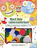 Sperli Saatgut-Konfetti - Einzigartige, Bunte Blumensamen als Geschenk & Dankeschön - Einfach...